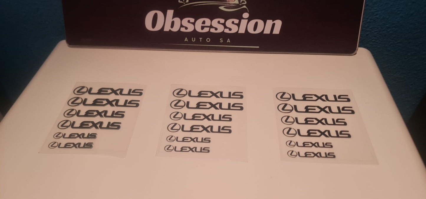 IS Brake Caliper Decals / Stickers