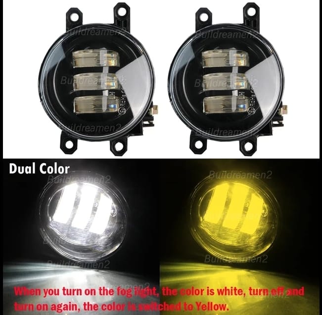 IS250/ISF/IS350/EX/IS200T LED Fog Lights - Dual Colour
