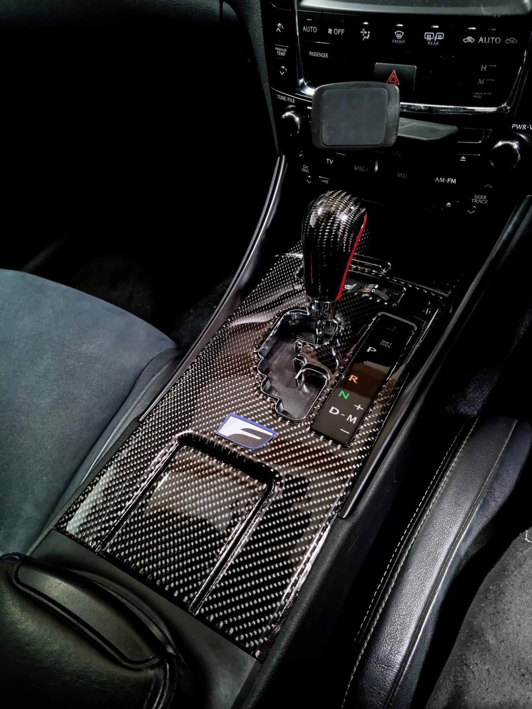 IS250 Gear Panel Carbon Fibre Insert