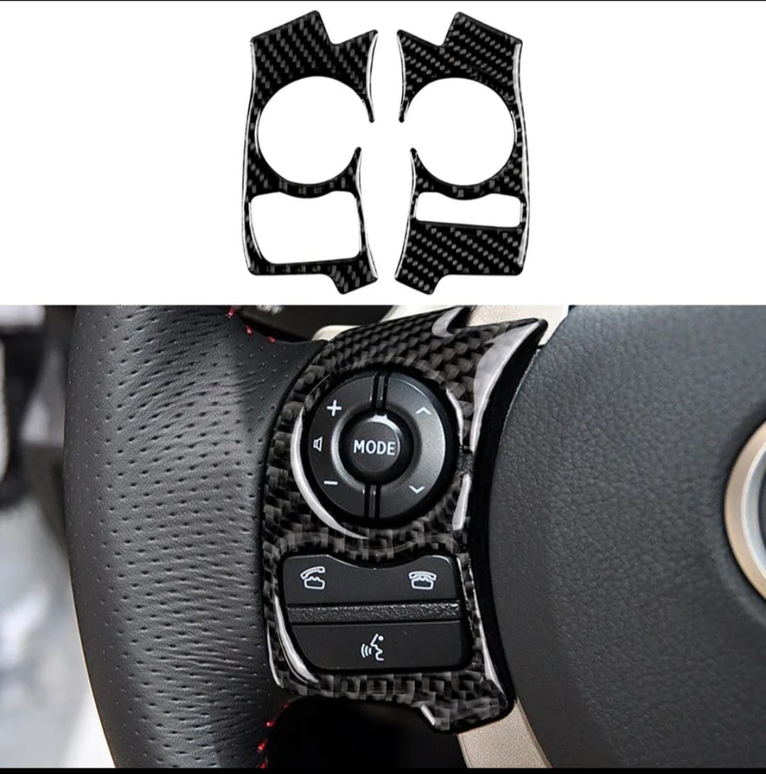 IS350/NX200/NX300/NX Steering Panel Carbon Fibre Insert