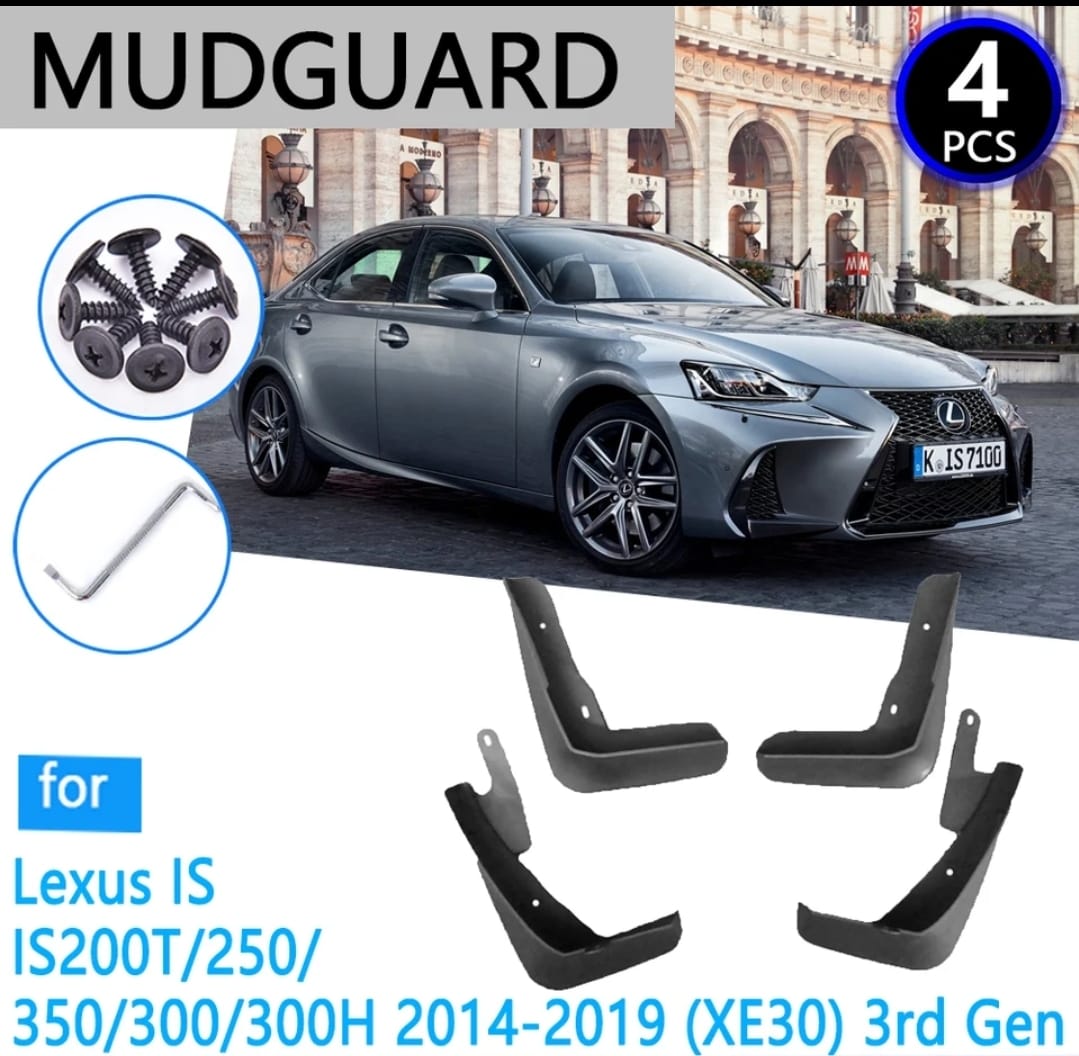 IS350 Mudflaps