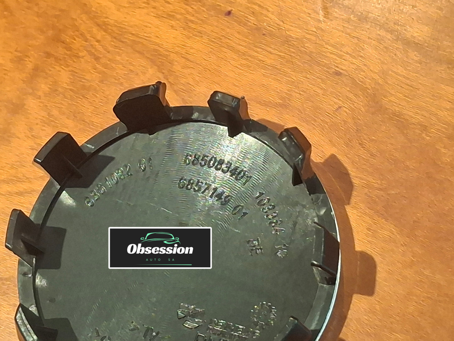 4 x 56mm BM Centre Caps 50th Anniversary Edition