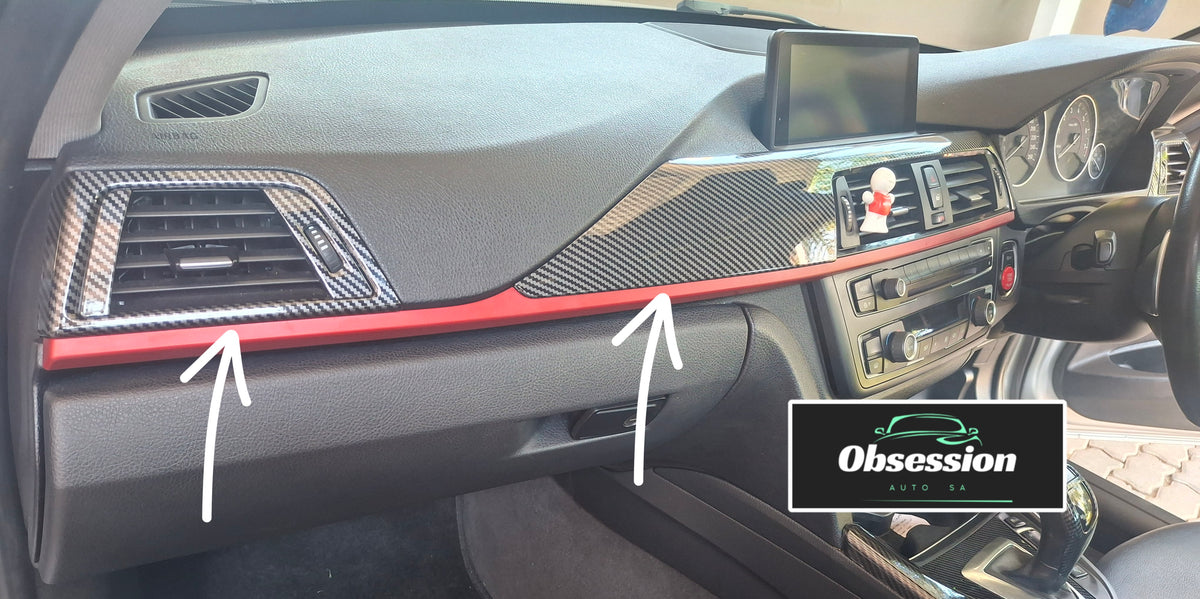 Dashboard Panel Trim Inserts for 3 and 4 Series F models