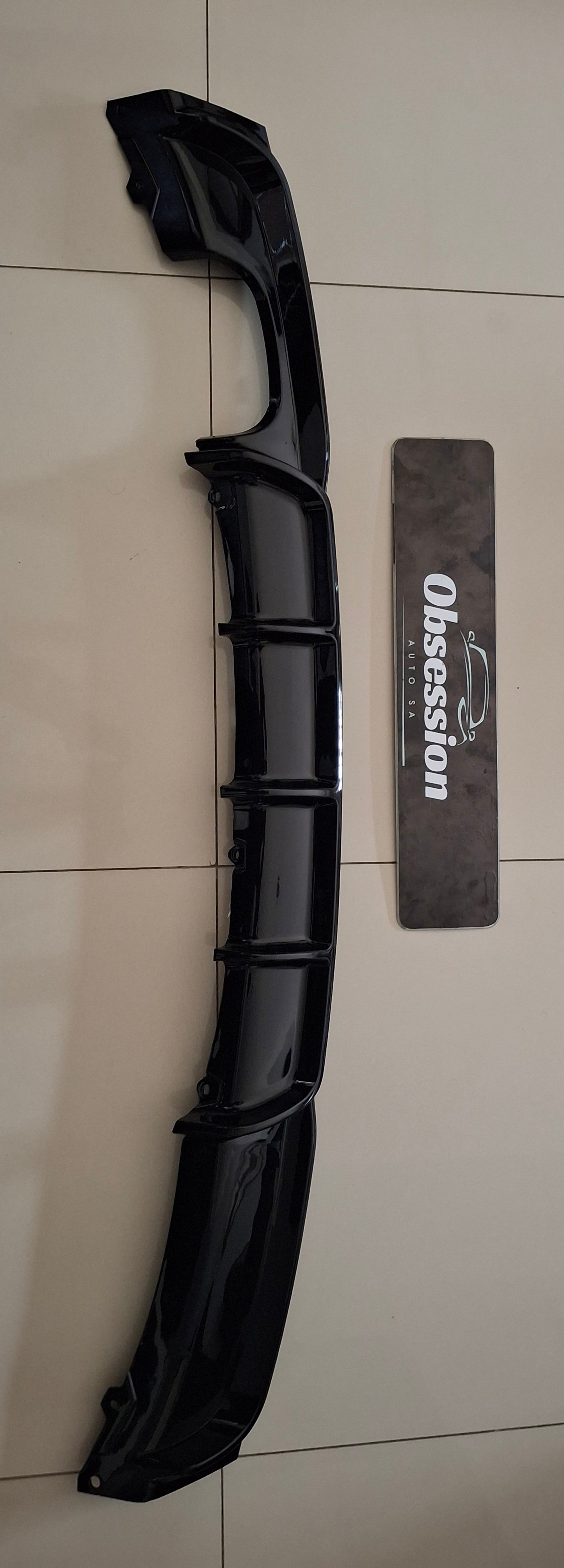 F30 Msport Rear Diffuser - Gloss Black