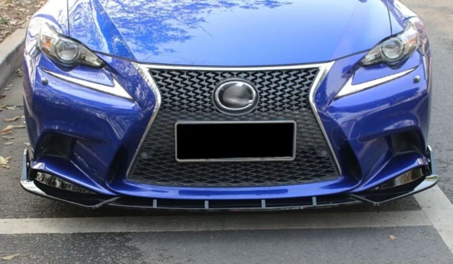 IS350 Fsport Front Lip Spoiler - Gloss Black