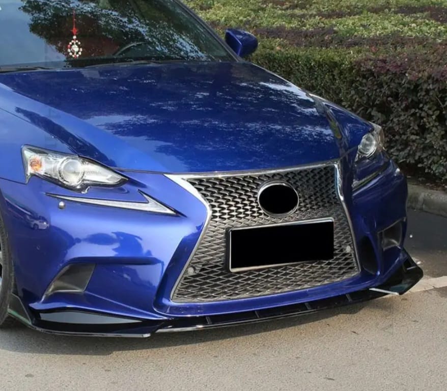 IS350 Fsport Front Lip Spoiler - Gloss Black