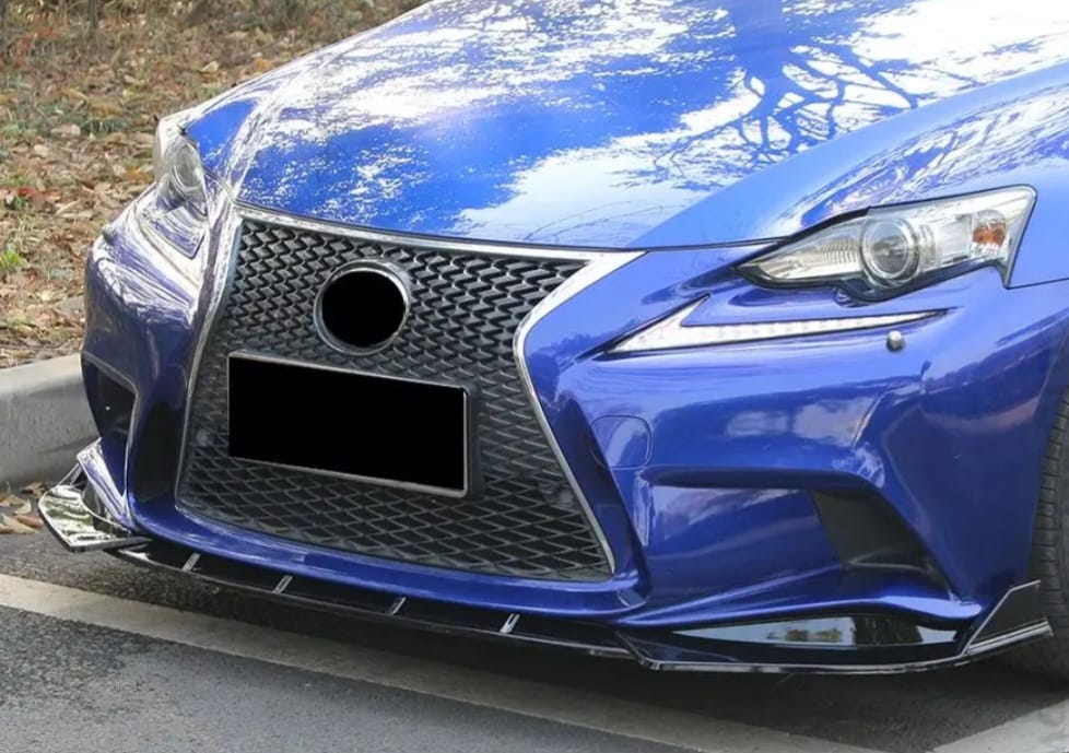 IS350 Fsport Front Lip Spoiler - Gloss Black