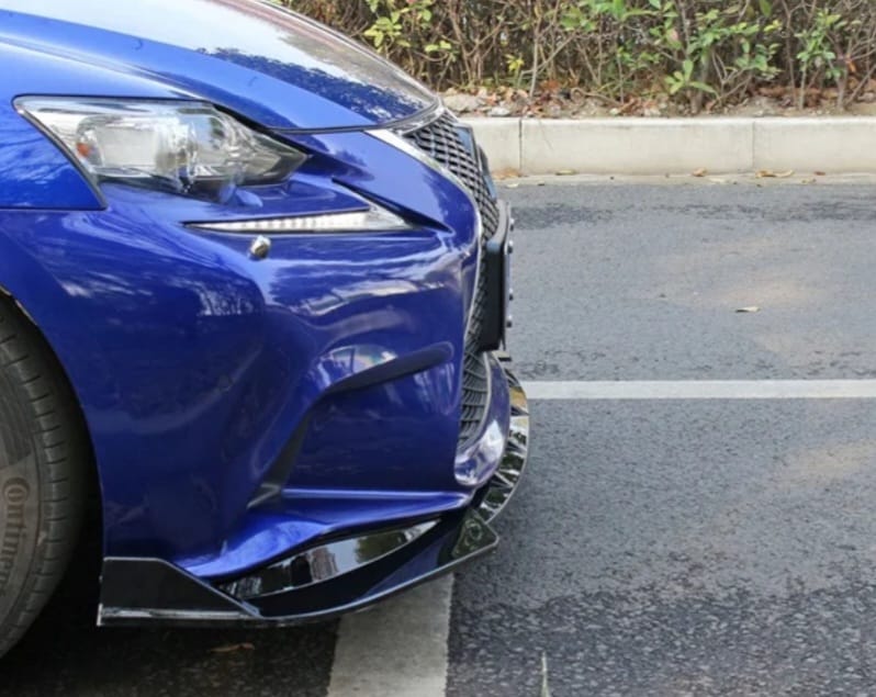 IS350 Fsport Front Lip Spoiler - Gloss Black