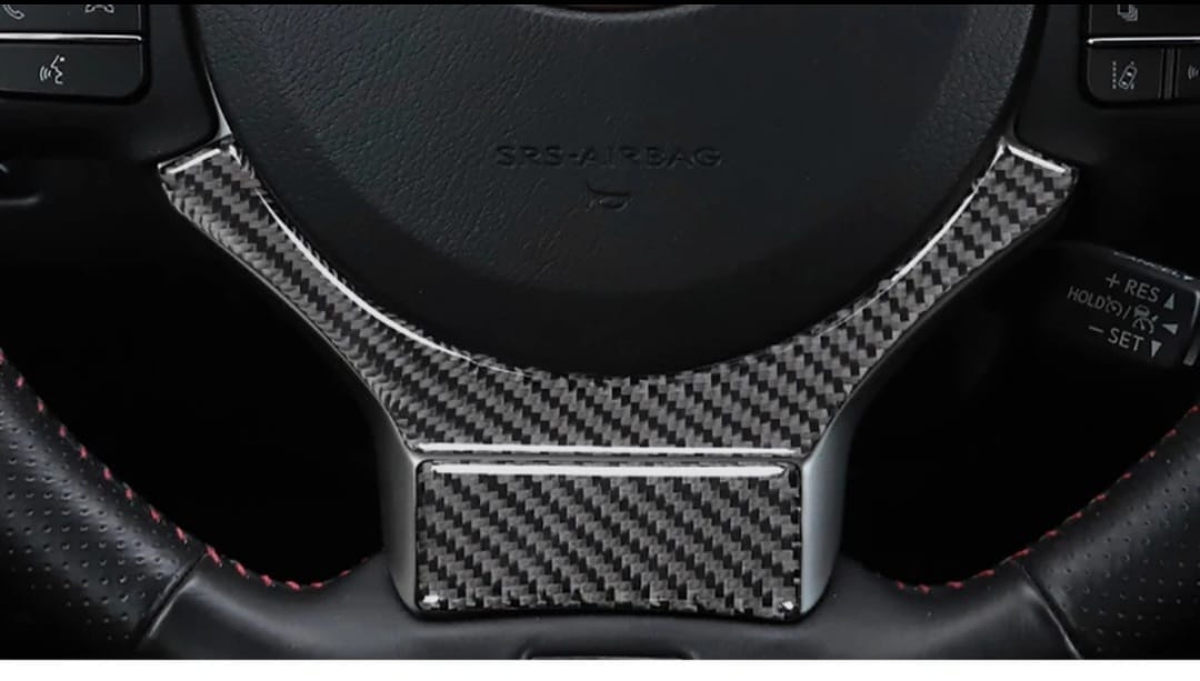 IS350/NX200/NX300/CT200 Steering Wheel Carbon Fibre Insert
