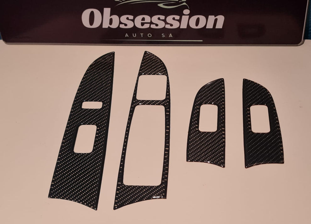 IS250se/ISF Window Switch Carbon Fibre Insert panels – Obsession Auto