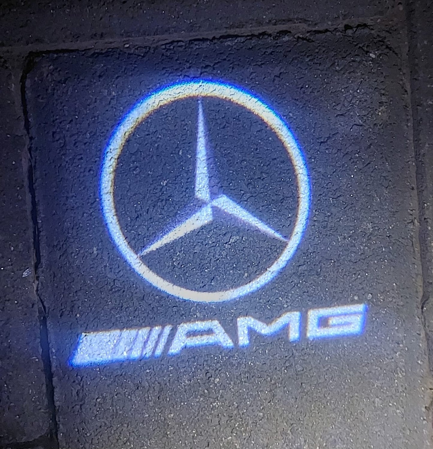 Merc AMG Puddle Welcome Lights