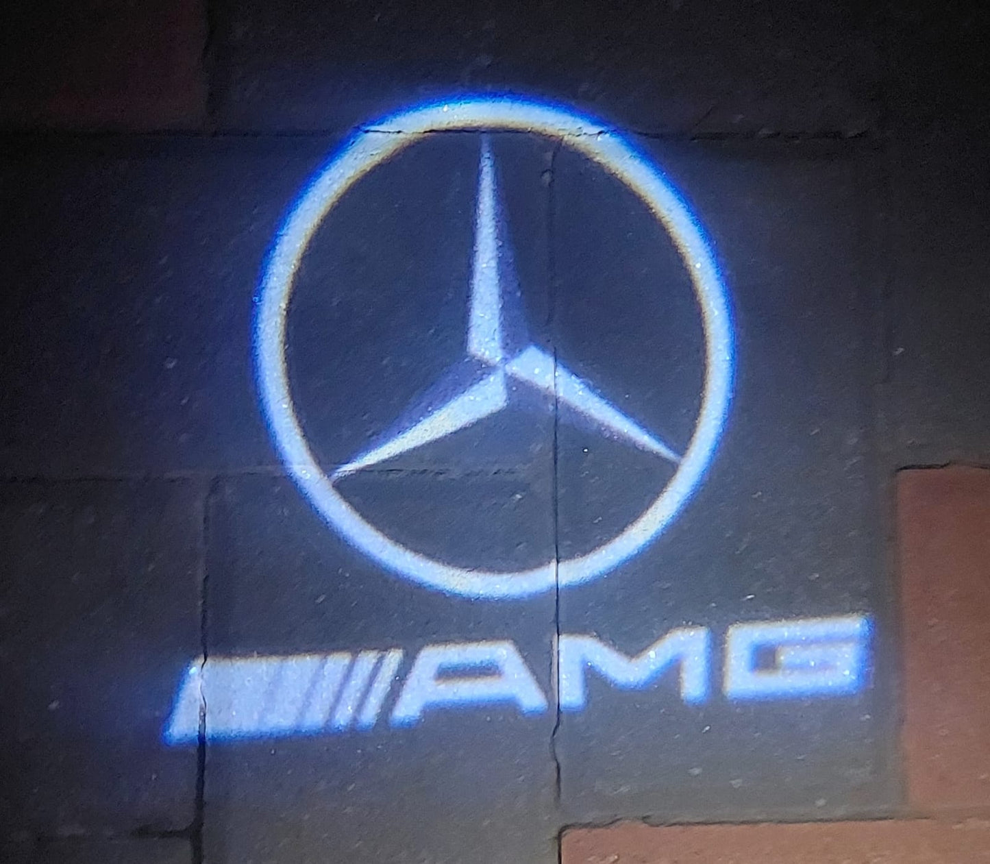 Merc AMG Puddle Welcome Lights