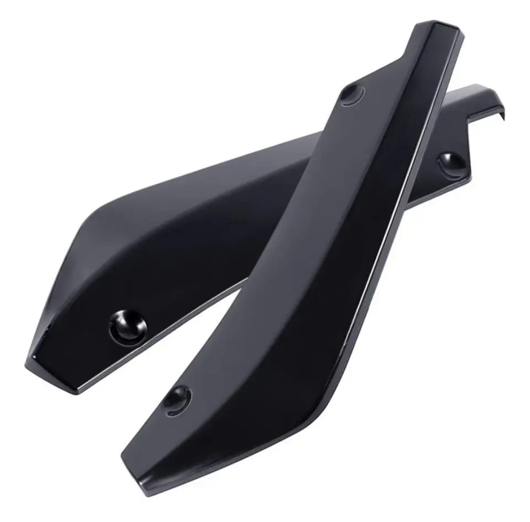 Universal Rear Splitter Universal Rear Bumper Splitters in Gloss Black- 44cm – Obsession Auto