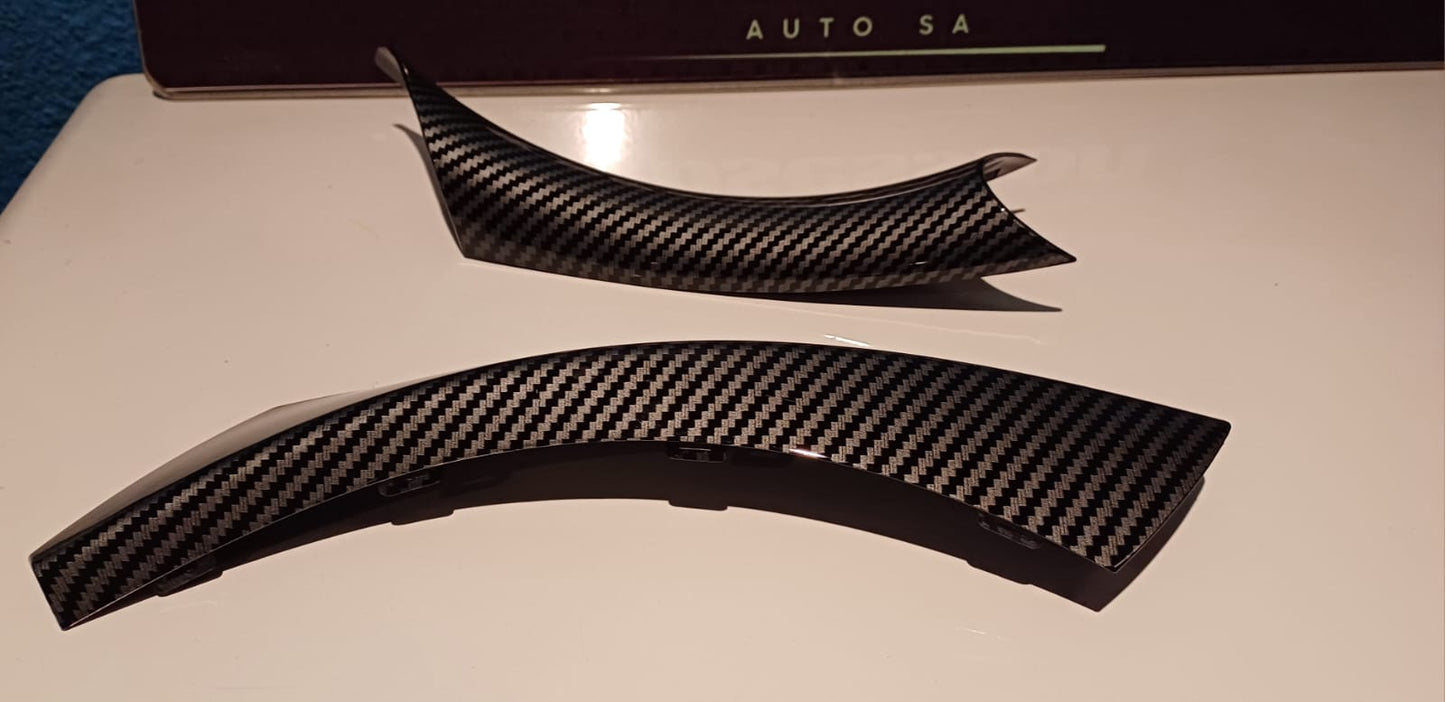 BM E90/E91/E92 Interior Door Handle Covers Carbon Fibre