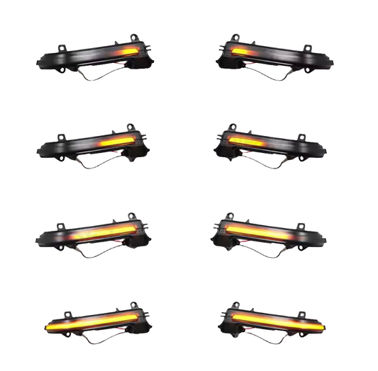 Sequential LED Mirror Lights