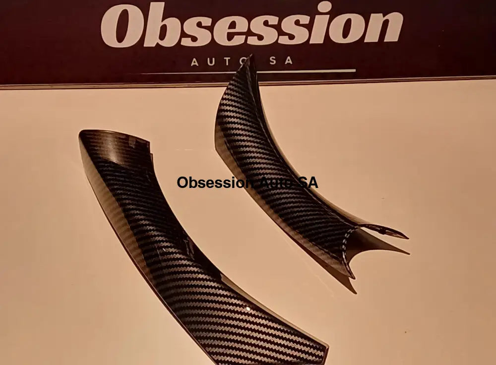 BM E90/E91/E92 Interior Door Handle Covers Carbon Fibre Set BMW