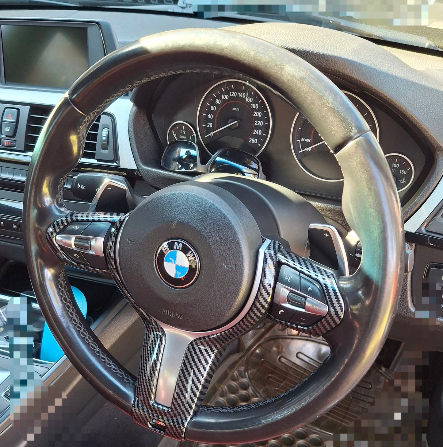 Steering Insert Carbon Fibre - F Series