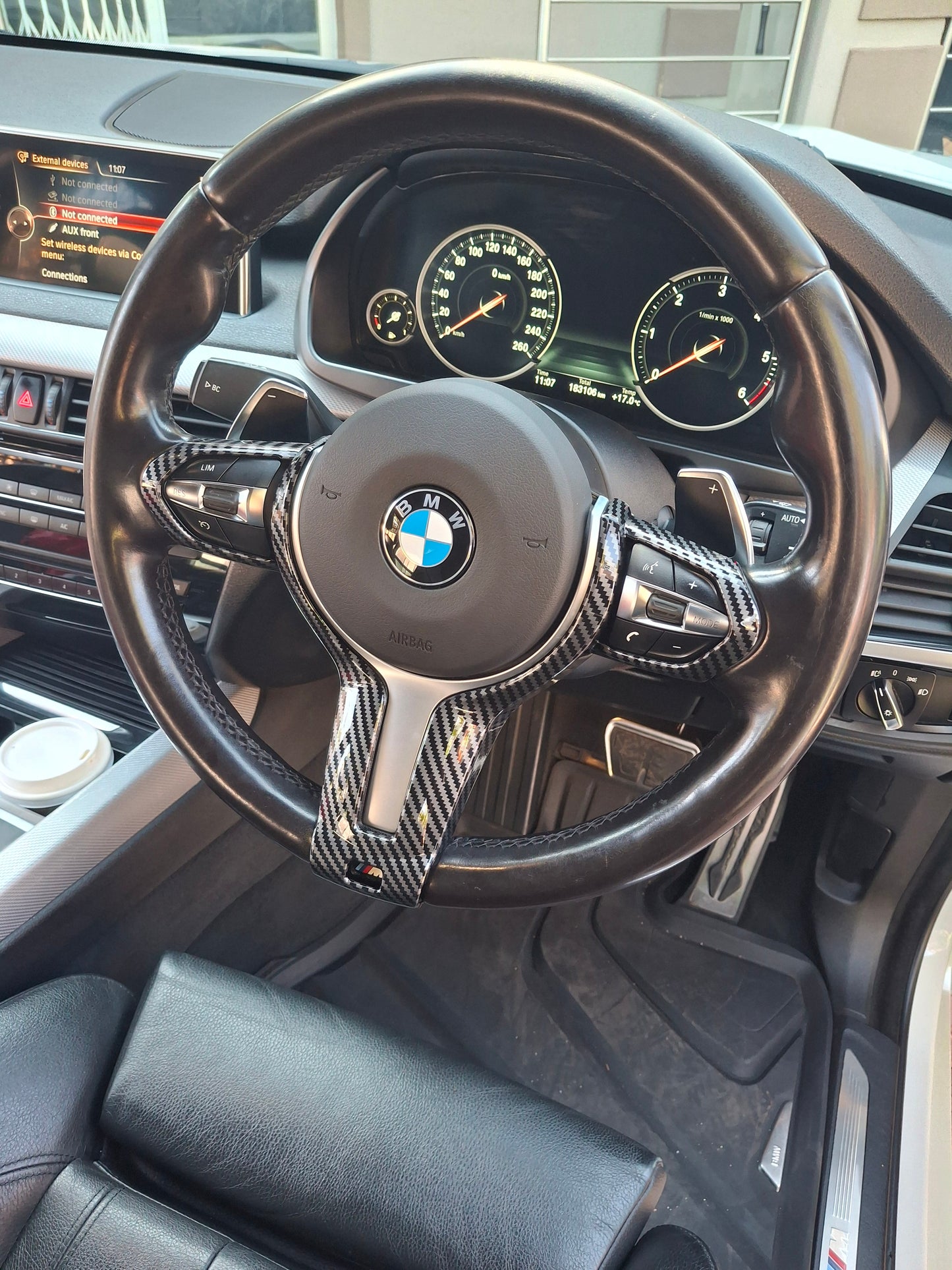 Steering Insert Carbon Fibre - F Series