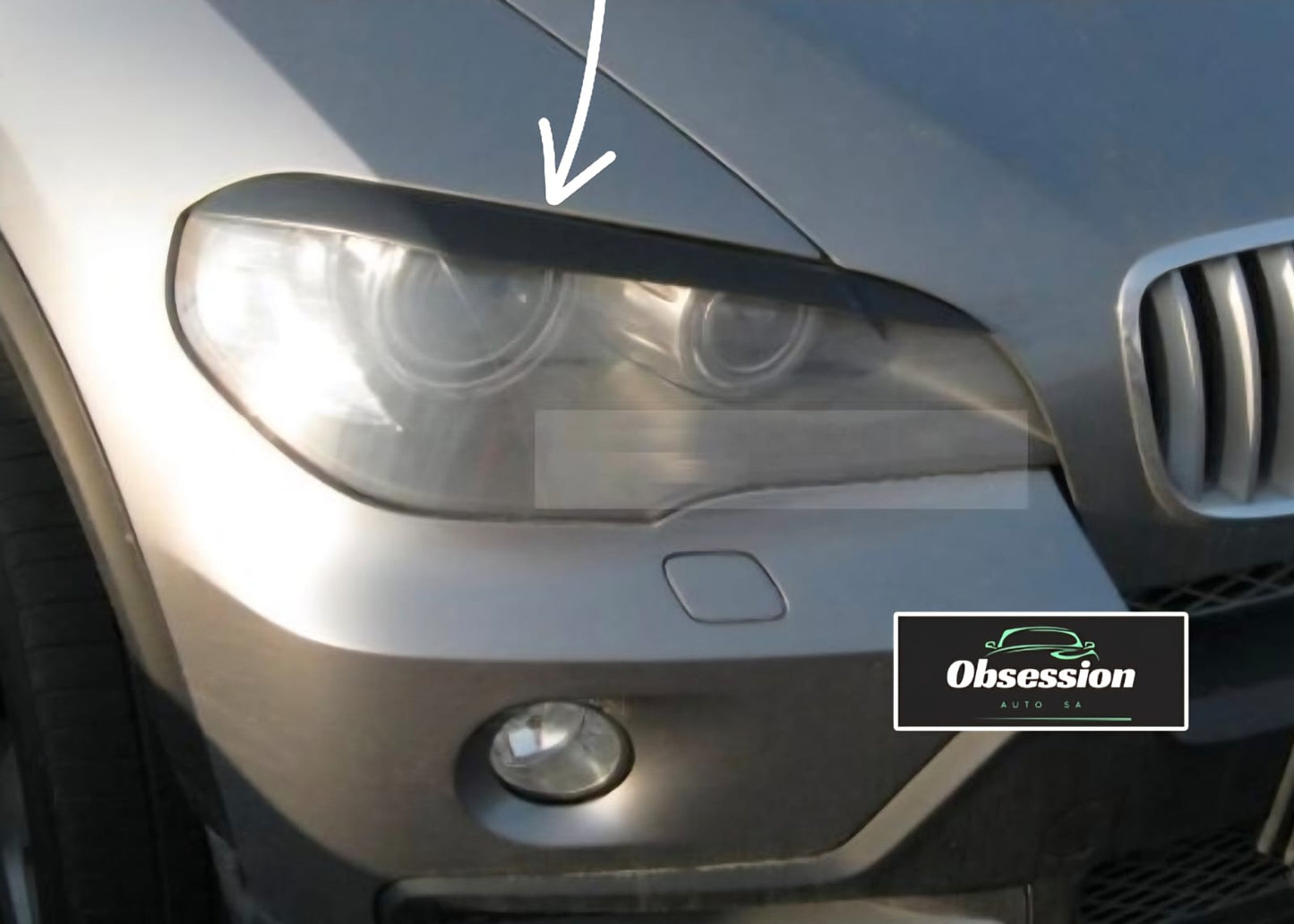 X5 E70 Eyelid (gloss black)