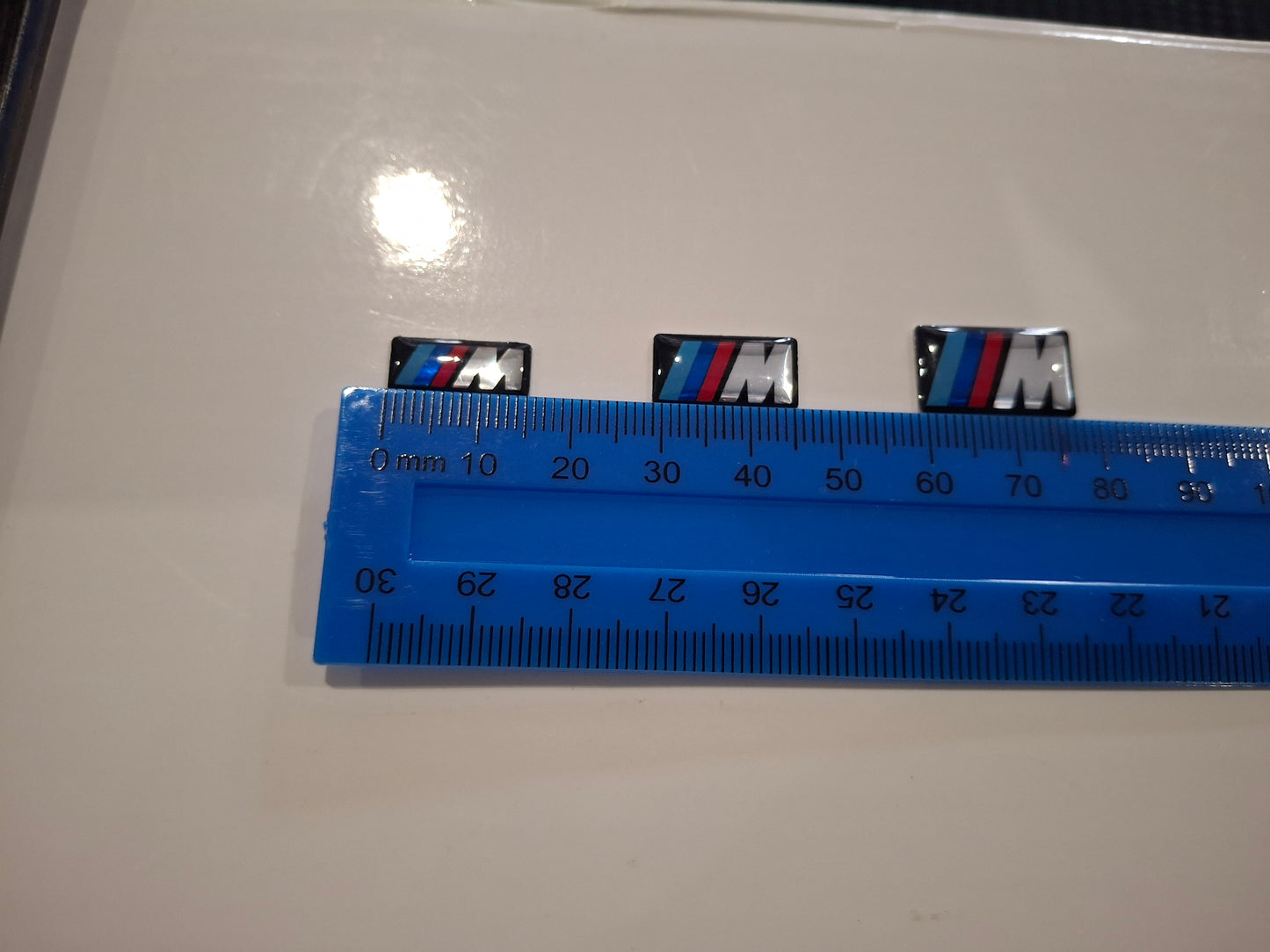 BM ///M Logo Gel Stickers for Mag Rim or Steering