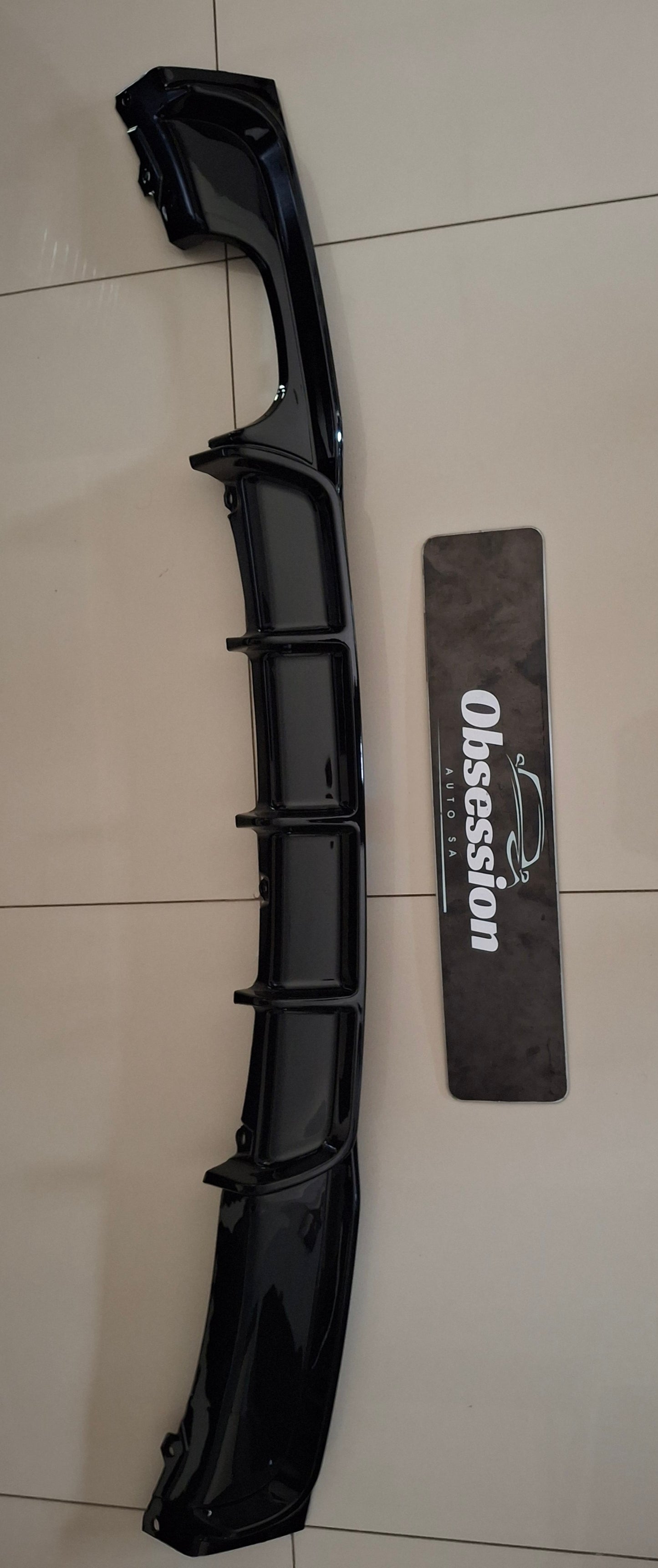 F30 Msport Rear Diffuser - Gloss Black