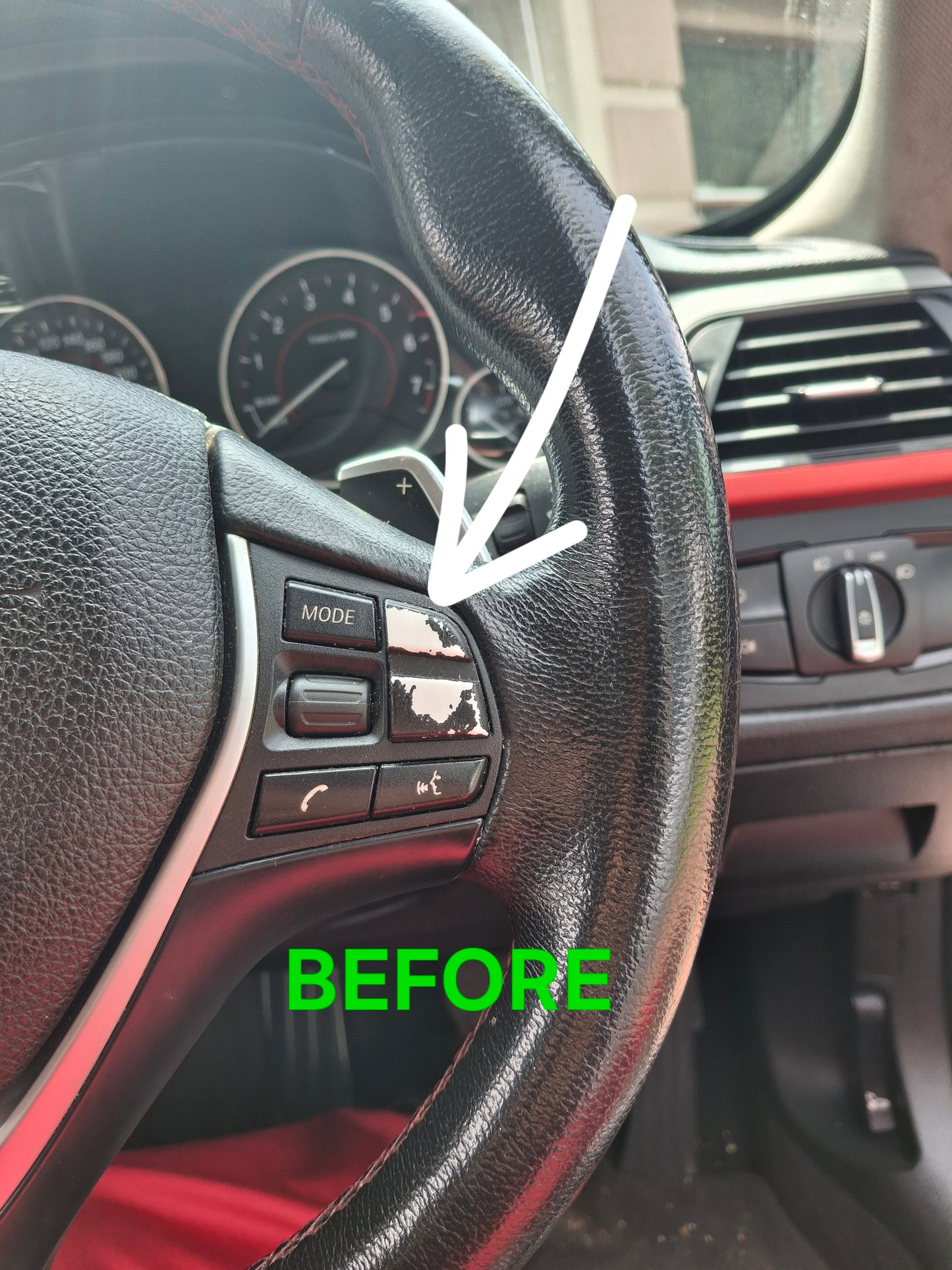 Volume Steering button , Plus Minus + - for F series Non Msport F20 F30 F32