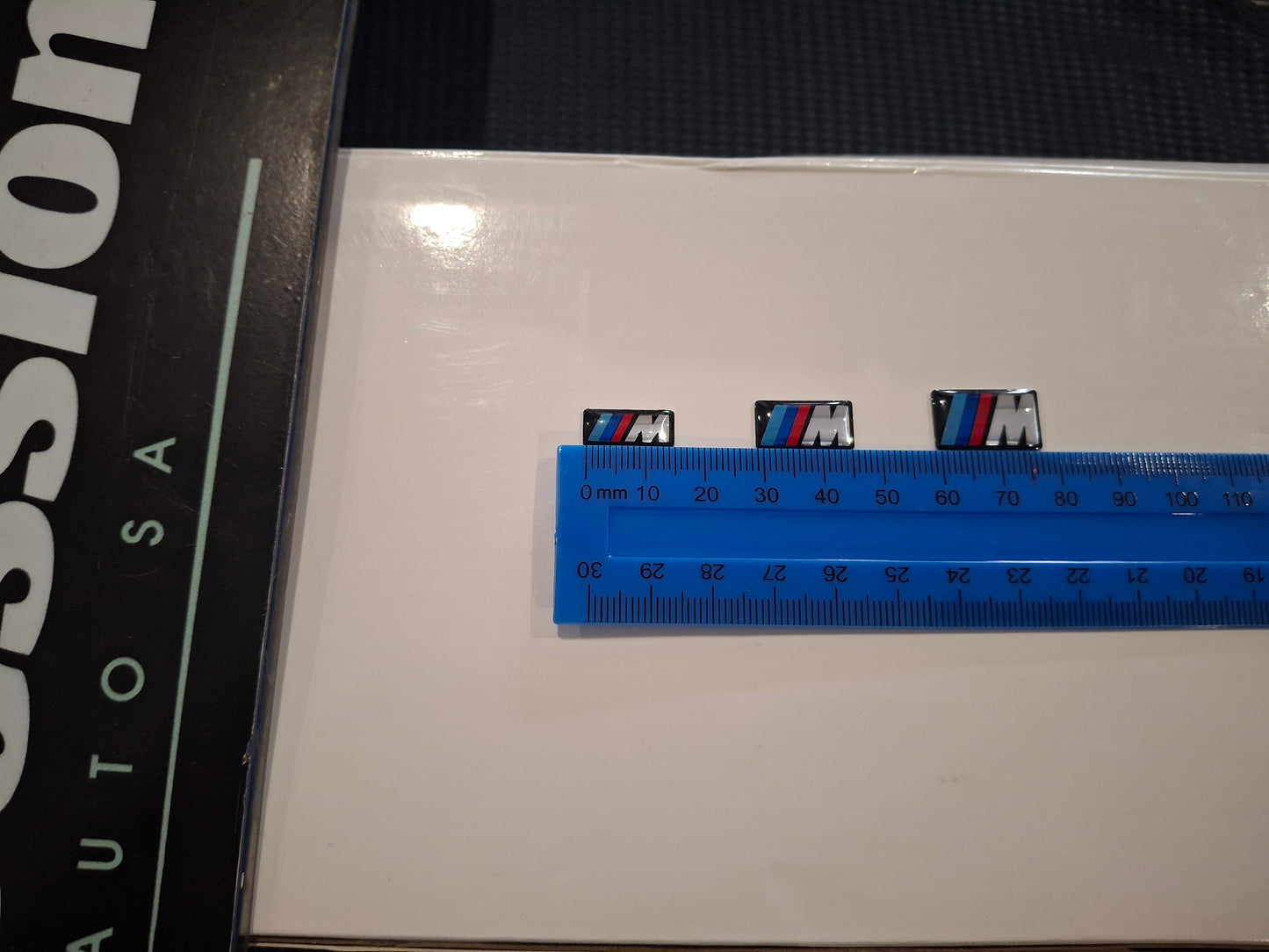 BM ///M Logo Gel Stickers for Mag Rim or Steering