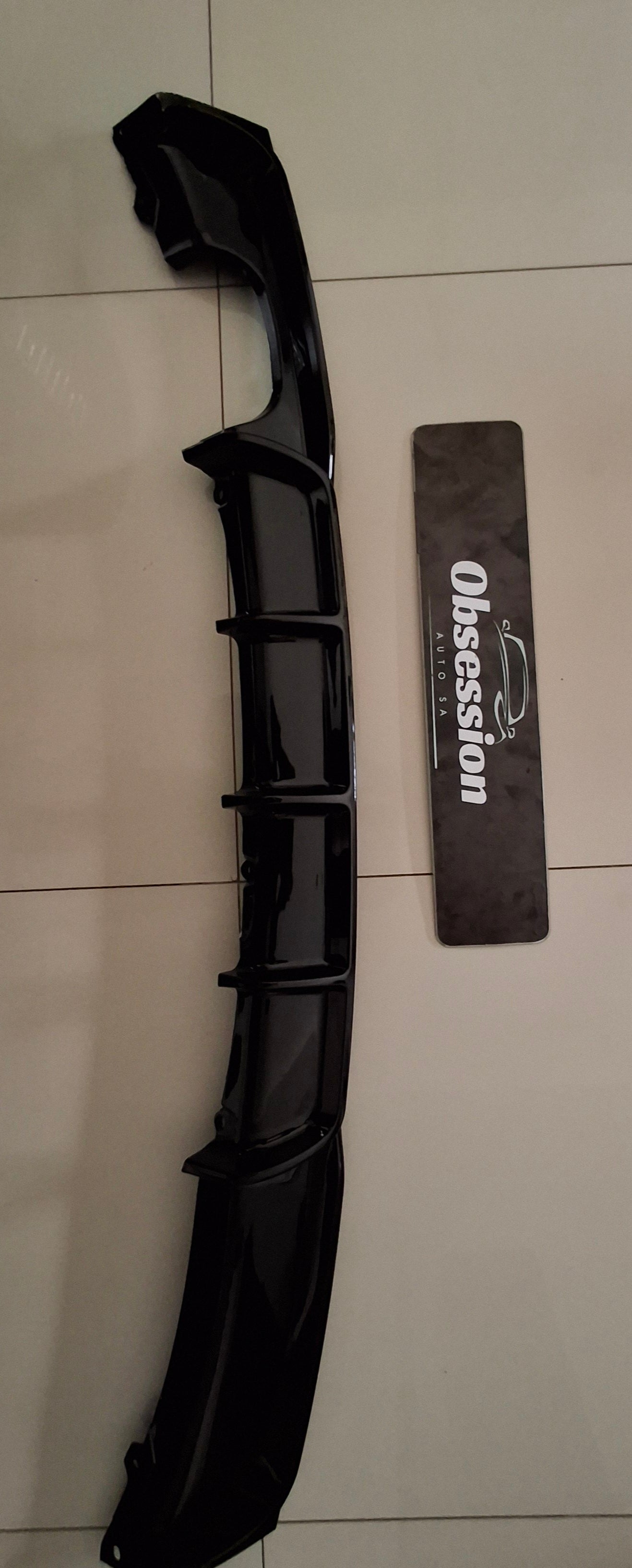 F30 Msport Rear Diffuser - Gloss Black