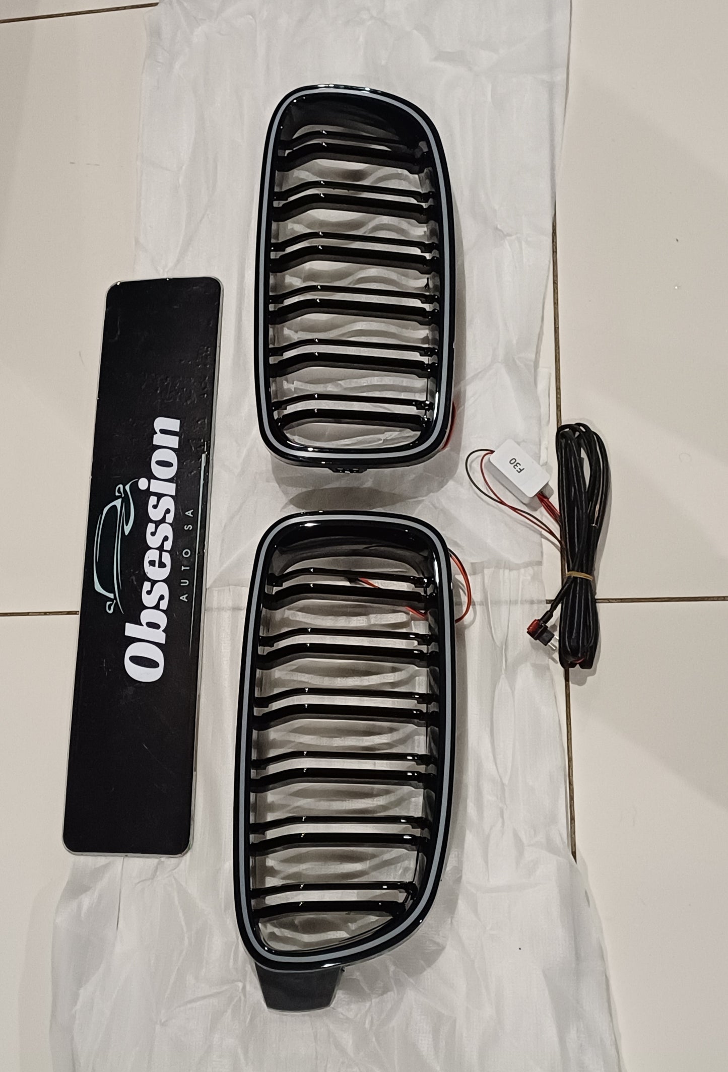 BM F30 Light Up Grill with Led