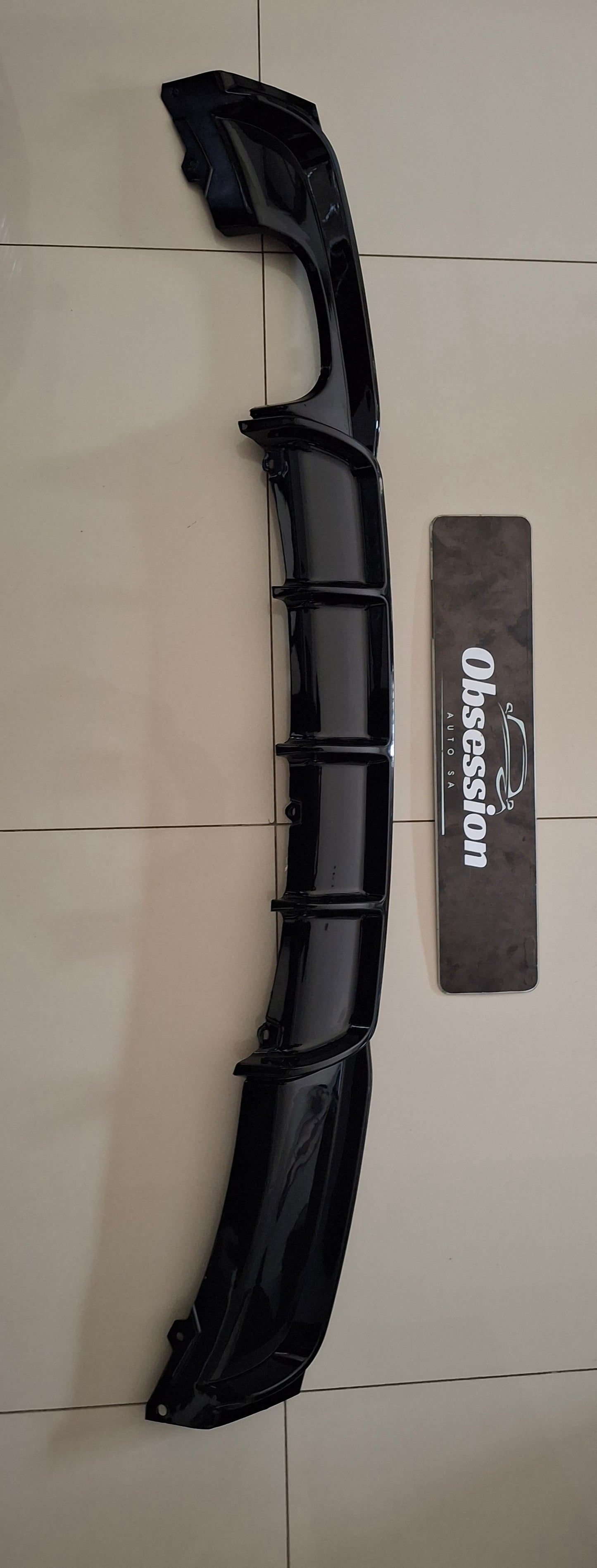 F30 Msport Rear Diffuser - Gloss Black