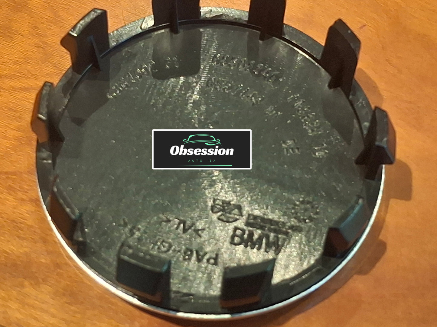 4 x 56mm BM Centre Caps 50th Anniversary Edition