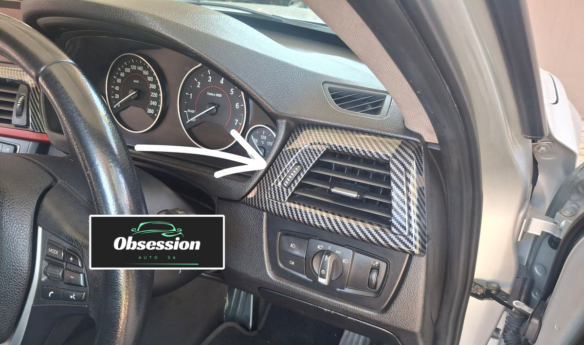 Dashboard Panel Trim Inserts for 3 and 4 Series F models