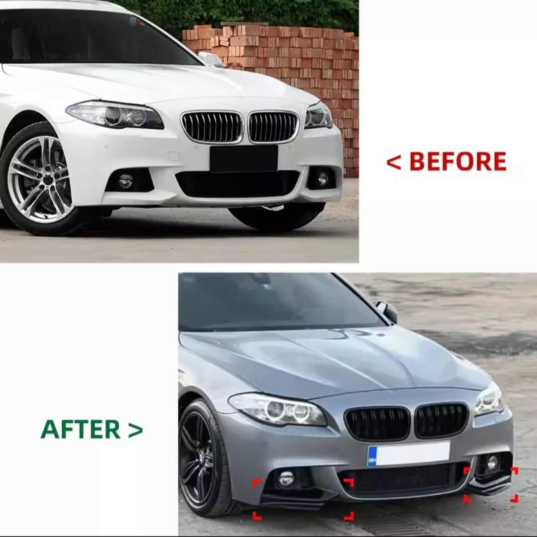 F10 Front Splitter for Msport - 2 Piece