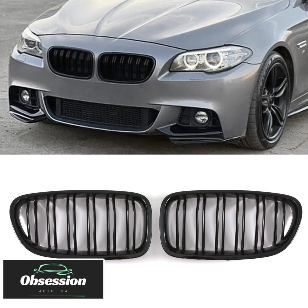 5 series Gloss Black Kidney Grill for F10